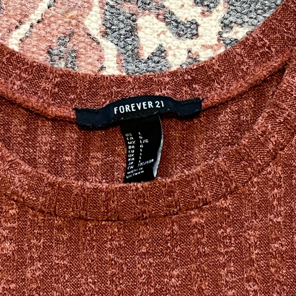 Forever 21 rust colored tank - Picture 2 of 2